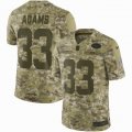 New York Jets #33 Jamal Adams Nike Camo Salute to Service Retired Player Limited Jersey