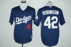 New Los Angeles Dodgers #42 Jackie Robinson Blue Stitched Baseball Jersey