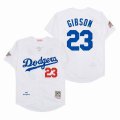 Los Angeles Dodgers #23 Kirk Gibson white throwback MLB Jersey-SG