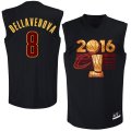 Cleveland Cavaliers #8 Dellavedova Black Champion NBA Jerseys