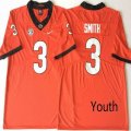 Youth Georgia Bulldogs #3 Roquan Smith red College Football Limited Jerseys