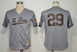 St. Louis Browns Satchel Paige #29 Grey M&N 1953 Jerseys mlb