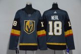 Women Adidas Vegas Golden Knights #18 James Neal gray hockey Jersey