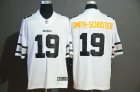 Pittsburgh Steelers #19 Smith-Schuster Nike white Color Rush Limited Jersey with Sleeve label