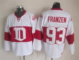 Detroit Red Wings #93 Johan Franzen White NHL hockey jersey