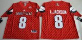 2016 Louisville Cardinals Lamar Johnson 8 College Football Jersey - Cardinal