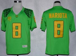 Oregon Duck Marcus Mariota 8 green College Football Limited Jerseys