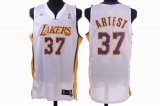 Los Angeless Lakers 37 white jerseys