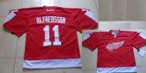 Reebok Detroit Red Wings ALFREDSSON 11 Red nhl Jersey