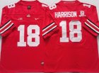 Ohio State Buckeyes #18 Marvin Harrison Jr. red College NCAA Jersey