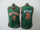 New York Knicks 3# MCGRADY Green NBA Jerseys