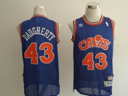 Cleveland Cavaliers DAUGHERTY 43# blue nba jersey