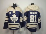 Toronto Maple Leafs #81 Phil Kessel Blue NHL Hooded Sweatshirt