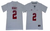 2019 Youth Alabama Crimson Tide Jalen Hurts #2 College Football Limited Jerseys - white