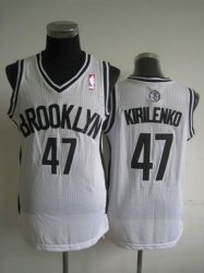 Brooklyn Nets KIRILENKO 47# white NBA Jerseys