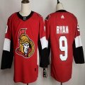 Adidas Ottawa Senators #9 Bobby Ryan Red hockey jersey-FH