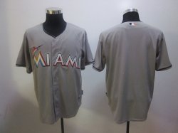 Miami Marlins 2012 blank grey mlb jerseys