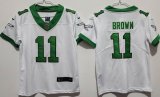 Women Nike Philadelphia Eagles #11 Carson A.J. Brown white Color Rush Limited Jersey