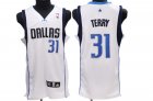 Dallas Mavericks Jason Terry #31 white nba jerseys