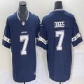 Dallas Cowboys #7 Trevon Diggs blue Nike Color Rush Limited Jersey 03