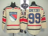 2014 stanley cup Rangers 99 GRETZKY White jerseys