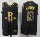 Houston Rockets #13 James Harden Black basketball jersey limited edition-S8