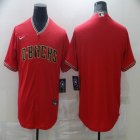 Nike Arizona Diamondback blank red majestic baseball Jersey-BD