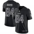 Nike Oakland Raiders #84 Antonio Brown Black Hyphenation Nike Color Rush Limited Jersey