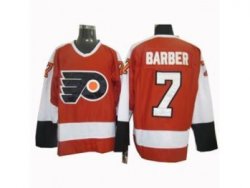 Philadelphia Flyers 7 Barber Orange jersey