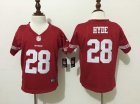 nike san francisco 49ers #28 Carlos Hyde red nfl Children Jerseys