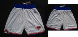 New York Knicks white nba shorts