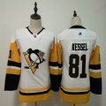 Women Adidas Pittsburgh Penguins #81 Phil Kessel white NHL Jerseys