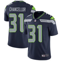 Seattle Seahawks #31 Kam Chancellor blue Color Rush Limited Jersey