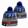 2024 New York Mets gray blue MLB Cuffed Knit Hats