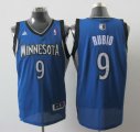 Minnesota Timberwolves 9 RUBLO blue Jersey