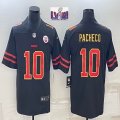 Nike Kansas City Chiefs #10 Isiah Pacheco black Color Rush Limited Jersey-BD