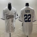 New York Yankees Juan Soto Nike white majestic baseball Jersey Joint name -BD 02