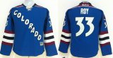 youth Colorado Avalanche Patrick Roy 33 blue nhl jerseys