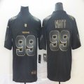 Nike Houston Texans Houston Texans #99 J.J. Watt black gold Color Rush Limited Jersey