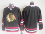 2014 reebok Chicago Blackhawks black nhl jerseys