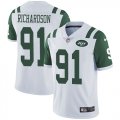 Nike New York Jets #91 Sheldon Richardson white Color Rush Limited Jersey