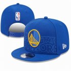 2023 Golden State Warriors blue NBA Snapback Hats