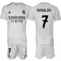 2024-2025 Real Madrid club #7 RONALDO white soccer jersey home-HQ