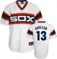 Chicago White Sox GUILLEN 13# white mlb jersey