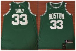 Boston Celtics Larry Bird 33# green nike nba jerseys