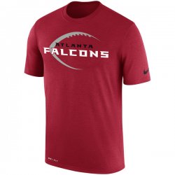 Men\'s Atlanta Falcons Nike Red Legend Icon Performance T-Shirt