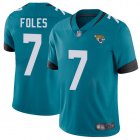 Jacksonville Jaguars #7 Nick Foles green Nike Color Rush Limited Jersey