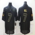 Nike New Orleans Saints #7 Josh Hill black Salute To Service Limited Jersey-BD