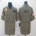 Green Bay Packers #33 JAaron Jones Nike Camo 2019 Salute to Service Limited Jersey