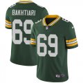 Custom Packers #69 David Bakhtiari Nike green Color Rush Limited Jersey